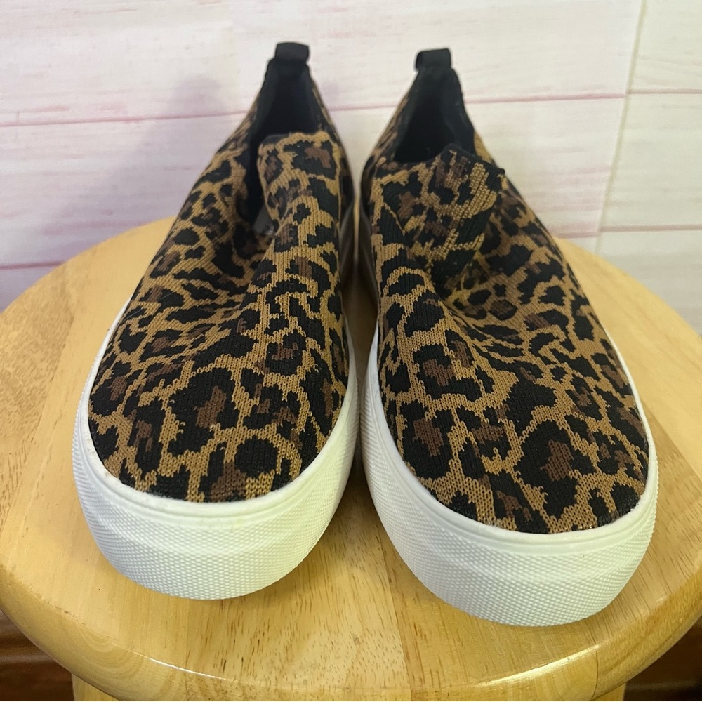 Steve Madden Darayl leopard print slip-on sneakers Size 8‎ - Picture 4 of 8